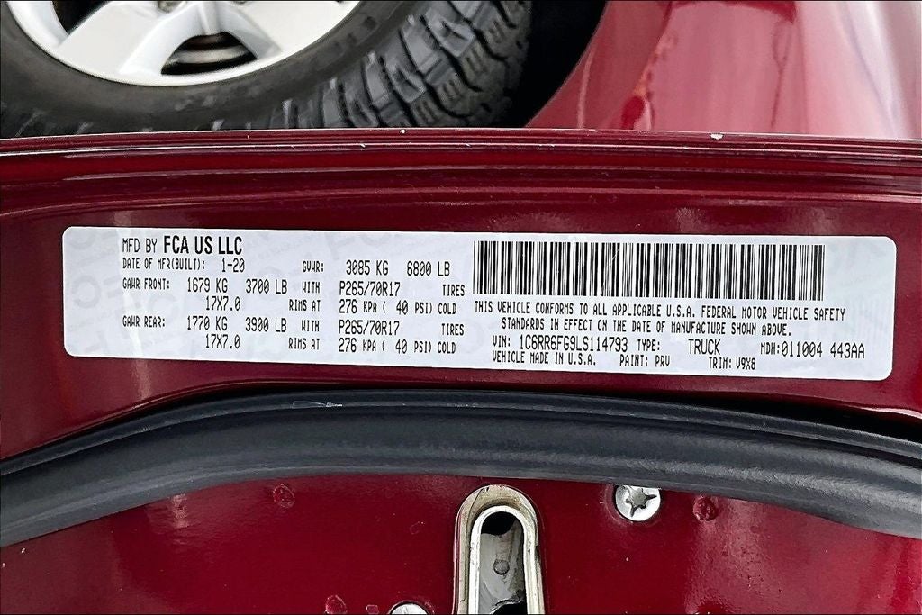 2020 RAM 1500 Classic Tradesman