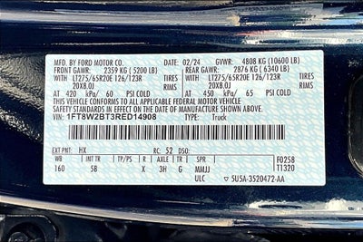 2024 Ford F-250SD Lariat