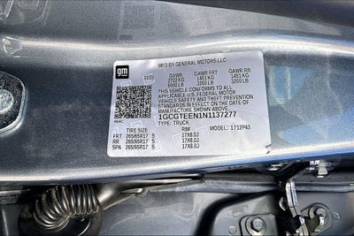 2022 Chevrolet Colorado ZR2