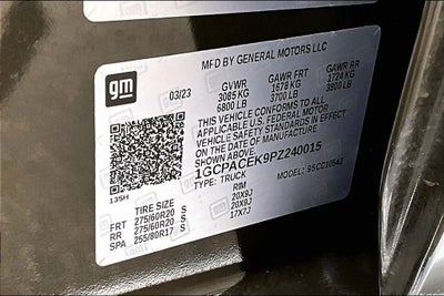 2023 Chevrolet Silverado 1500 LT