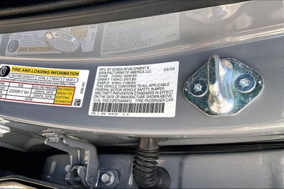 2025 Honda Accord Hybrid EX-L