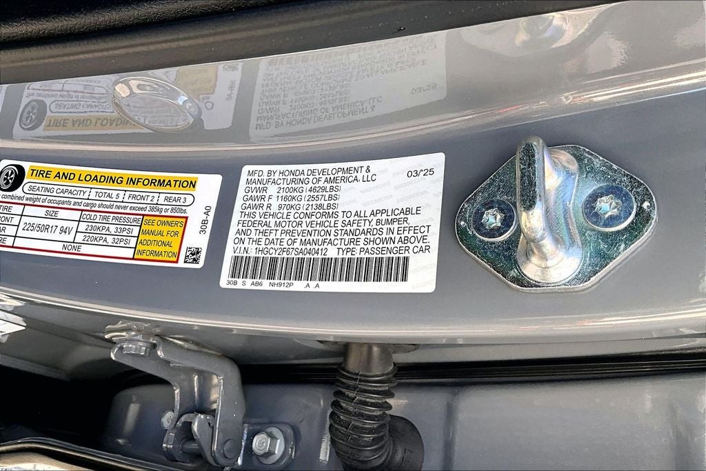 2025 Honda Accord Hybrid EX-L