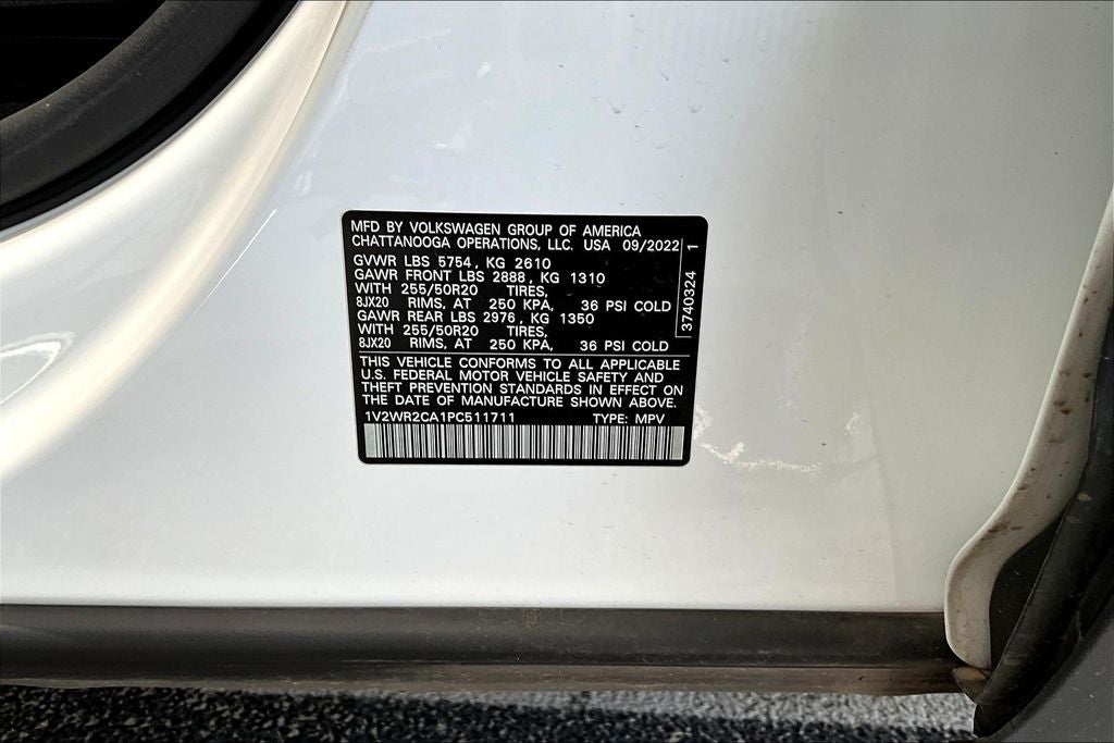 2023 Volkswagen Atlas 3.6L V6 SE w/Technology