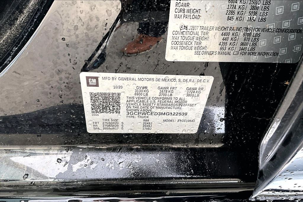 2021 Chevrolet Silverado 1500 LT Texas Edition