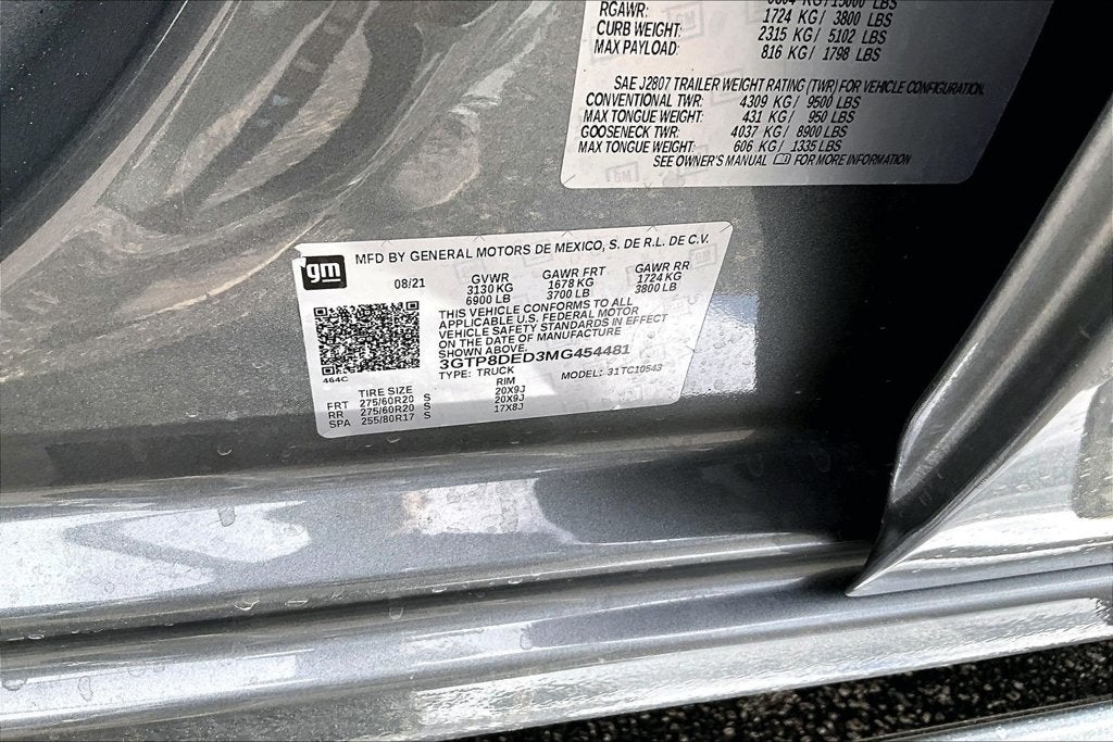 2021 GMC Sierra 1500 SLT