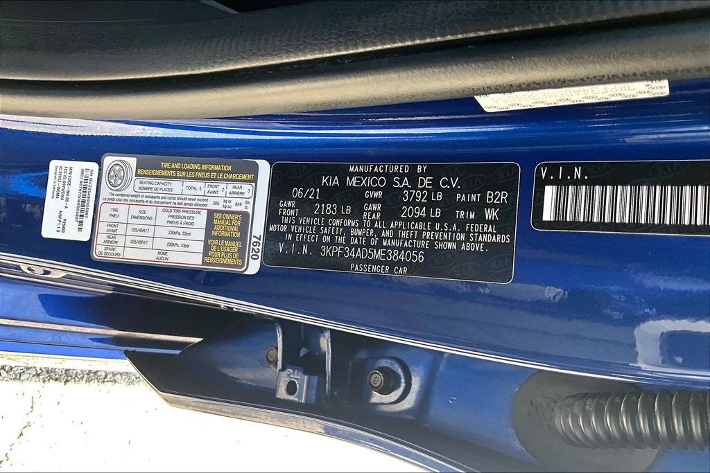 2021 Kia Forte GT-Line