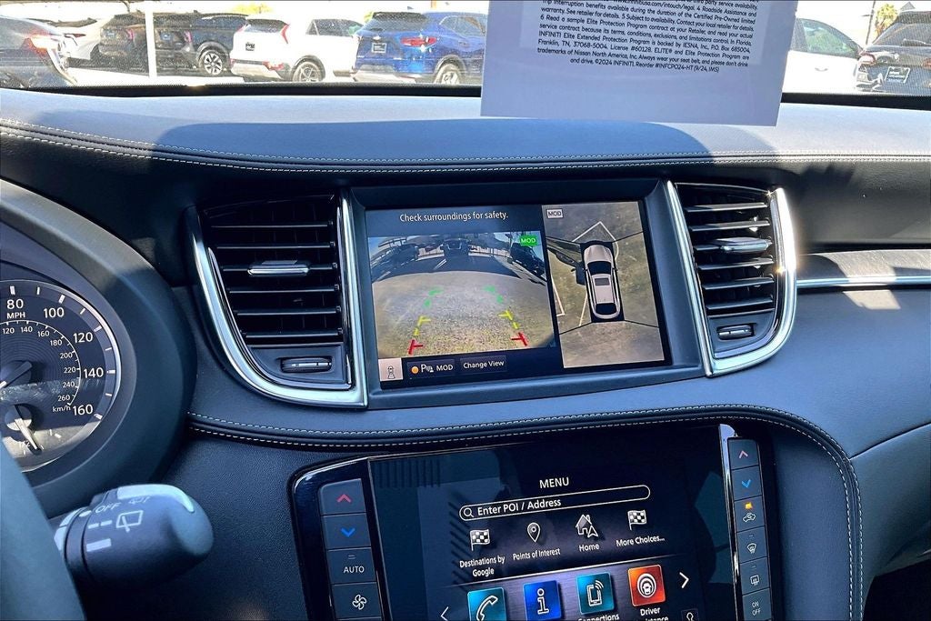 2025 INFINITI QX55 SENSORY