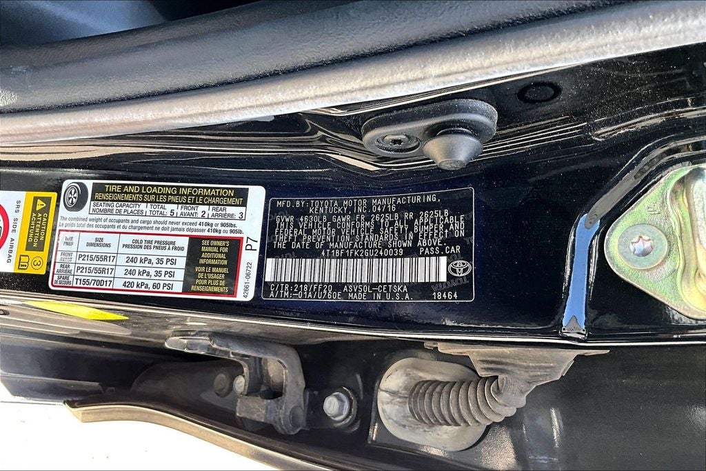 2016 Toyota Camry SE