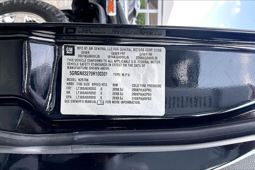 2009 Hummer H2 Base