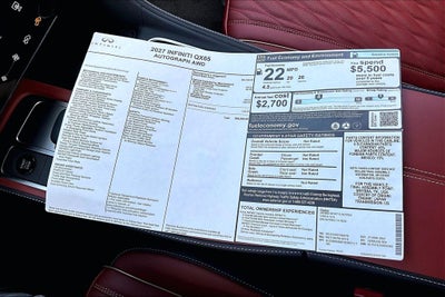 2027 INFINITI QX65 AUTOGRAPH