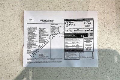 2027 INFINITI QX65 AUTOGRAPH