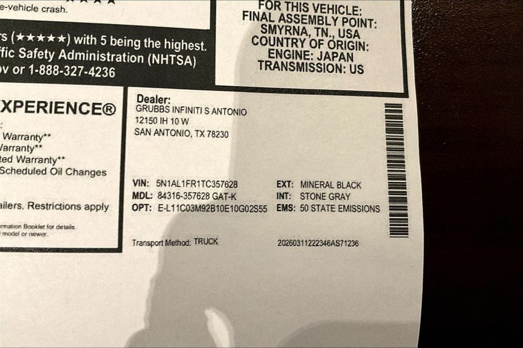 2026 INFINITI QX60 LUXE