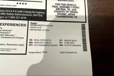 2026 INFINITI QX60 LUXE