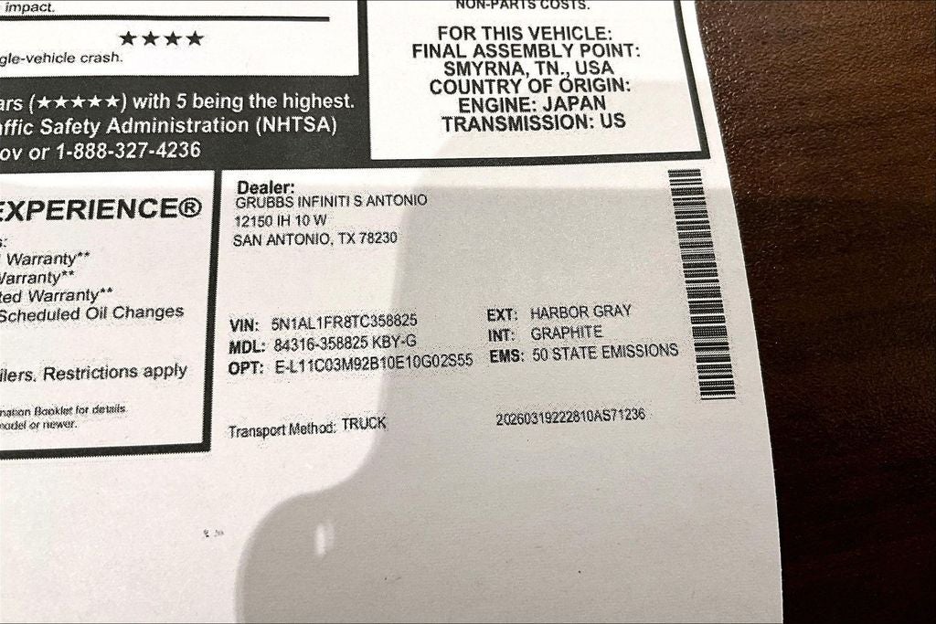 2026 INFINITI QX60 LUXE