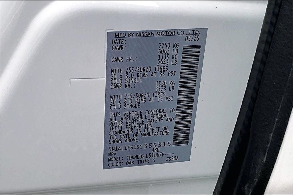 2025 INFINITI QX60 LUXE