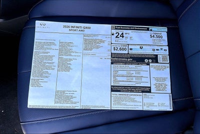 2026 INFINITI QX60 SPORT