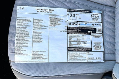 2026 INFINITI QX60 Autograph