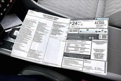 2026 INFINITI QX60 Autograph