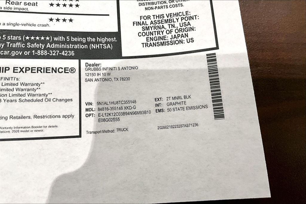 2026 INFINITI QX60 Autograph