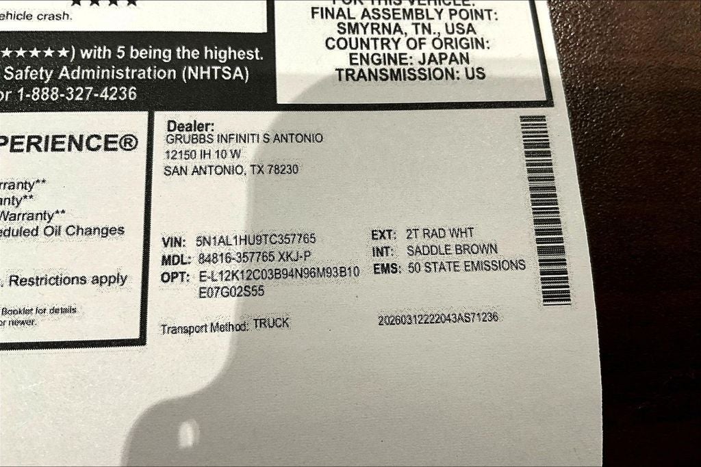 2026 INFINITI QX60 Autograph