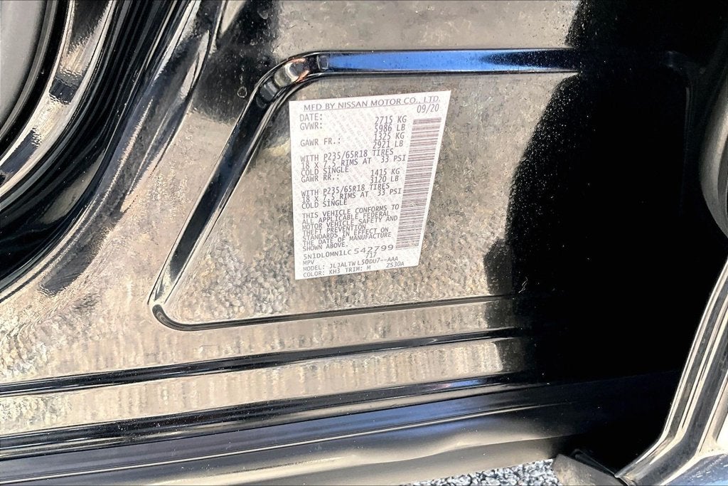 2020 INFINITI QX60 LUXE