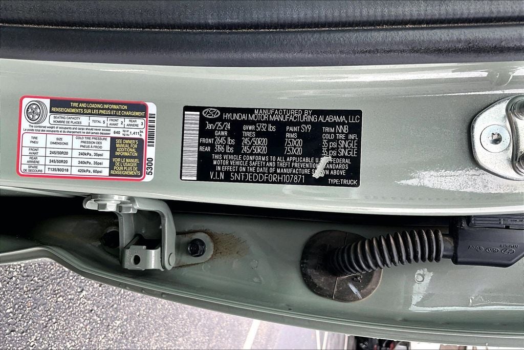 2024 Hyundai Santa Cruz Limited