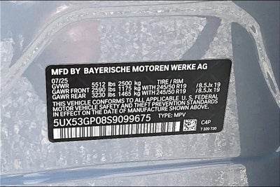 2025 BMW X3 30 xDrive