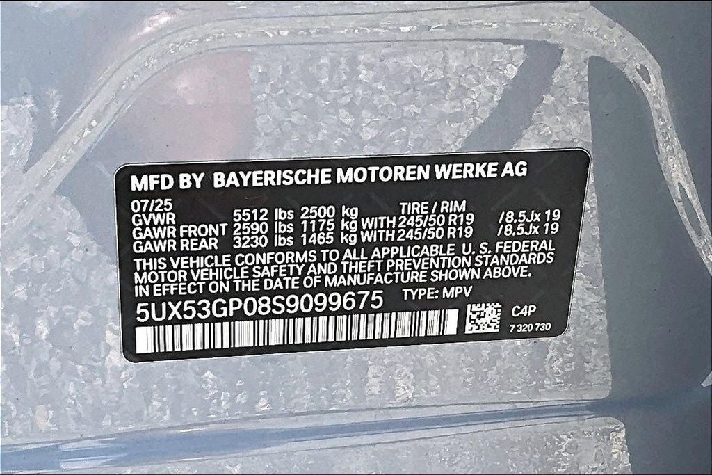 2025 BMW X3 30 xDrive