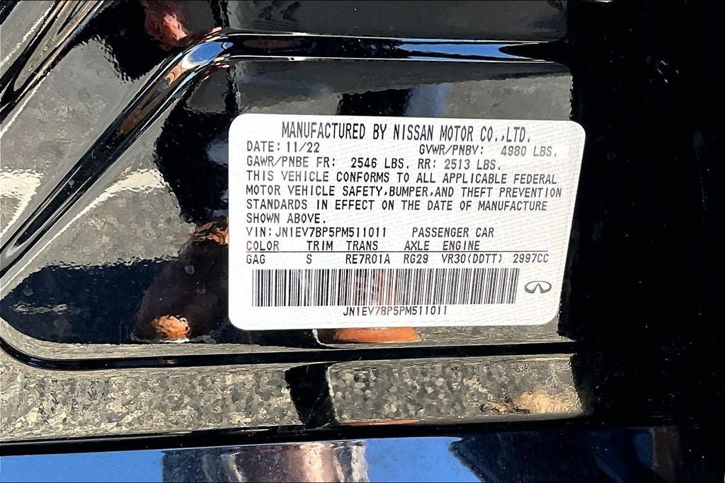 2023 INFINITI Q50 LUXE