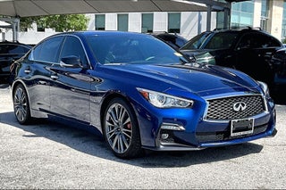 2018 INFINITI Q50 Red Sport 400
