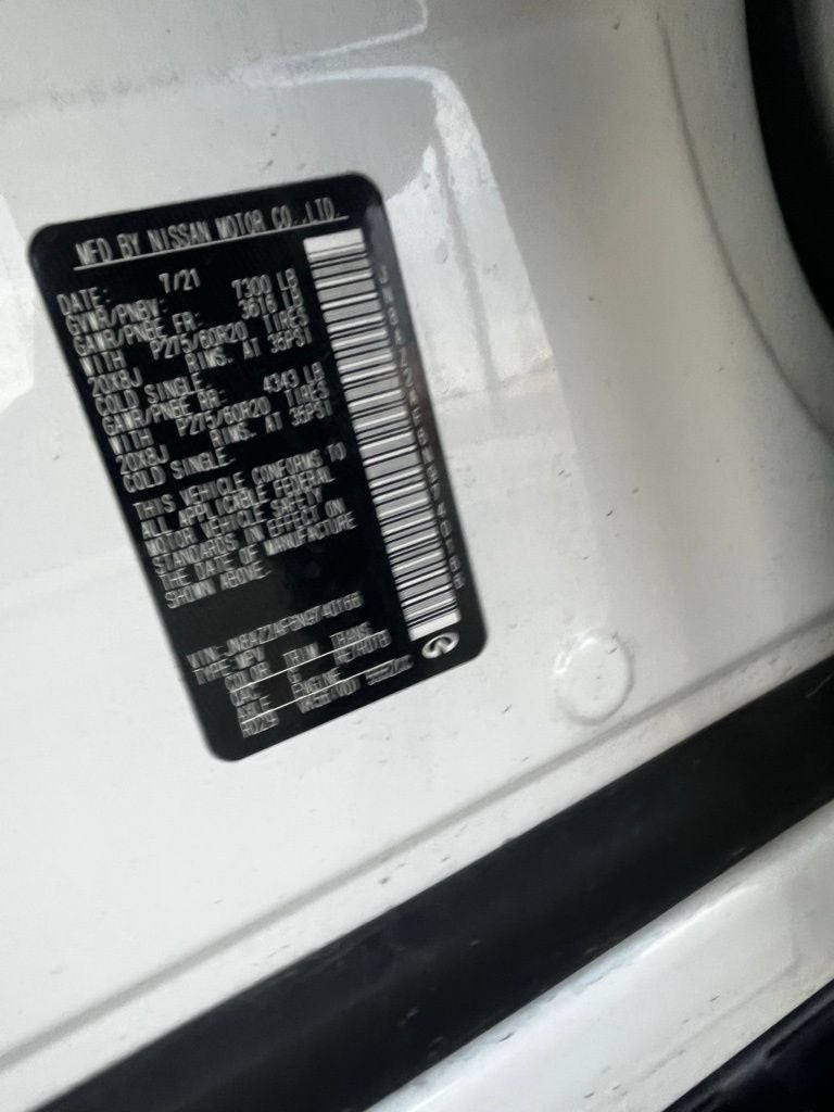 2022 INFINITI QX80 LUXE