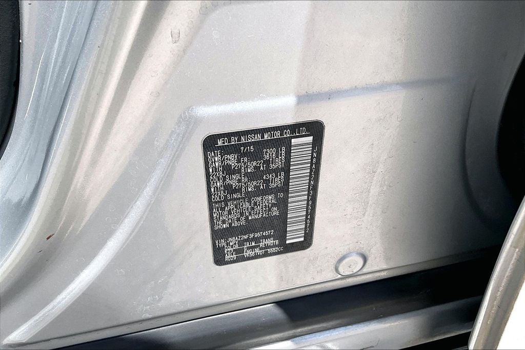 2015 INFINITI QX80 Base