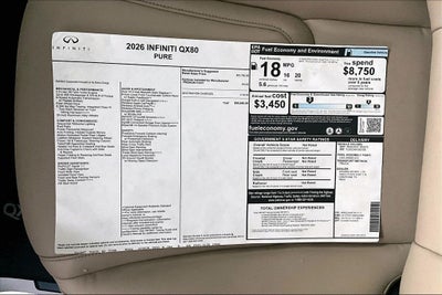 2026 INFINITI QX80 PURE