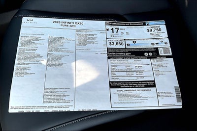 2026 INFINITI QX80 PURE