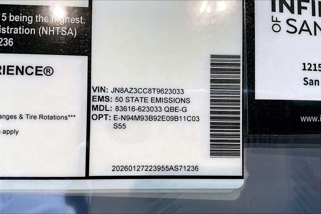 2026 INFINITI QX80 AUTOGRAPH