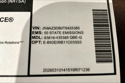 2026 INFINITI QX80 SPORT