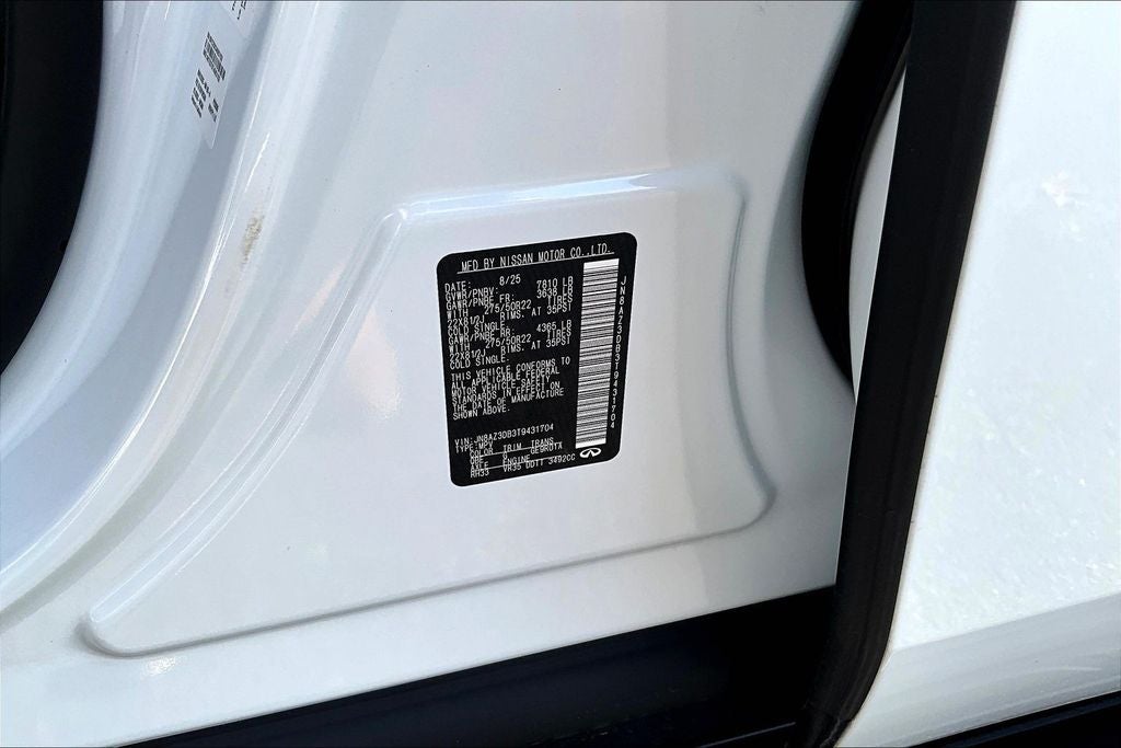 2026 INFINITI QX80 SPORT