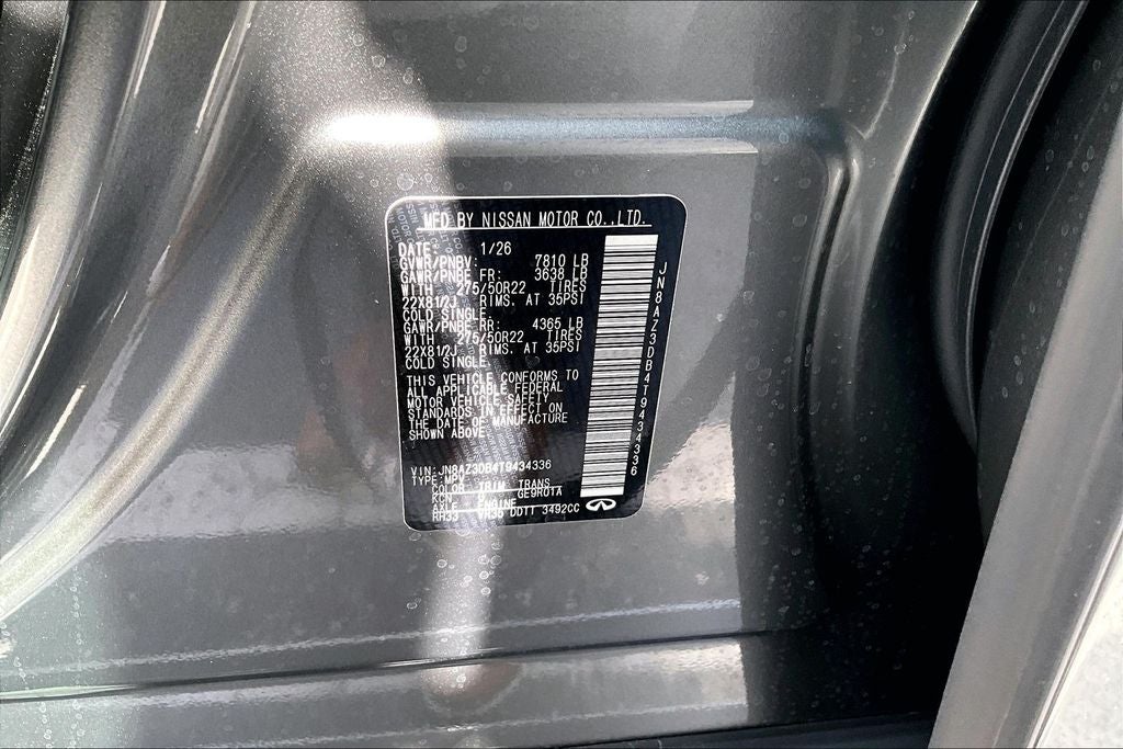 2026 INFINITI QX80 SPORT