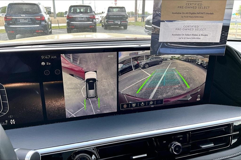 2025 INFINITI QX80 SENSORY