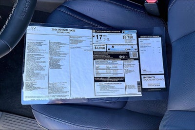 2026 INFINITI QX80 SPORT