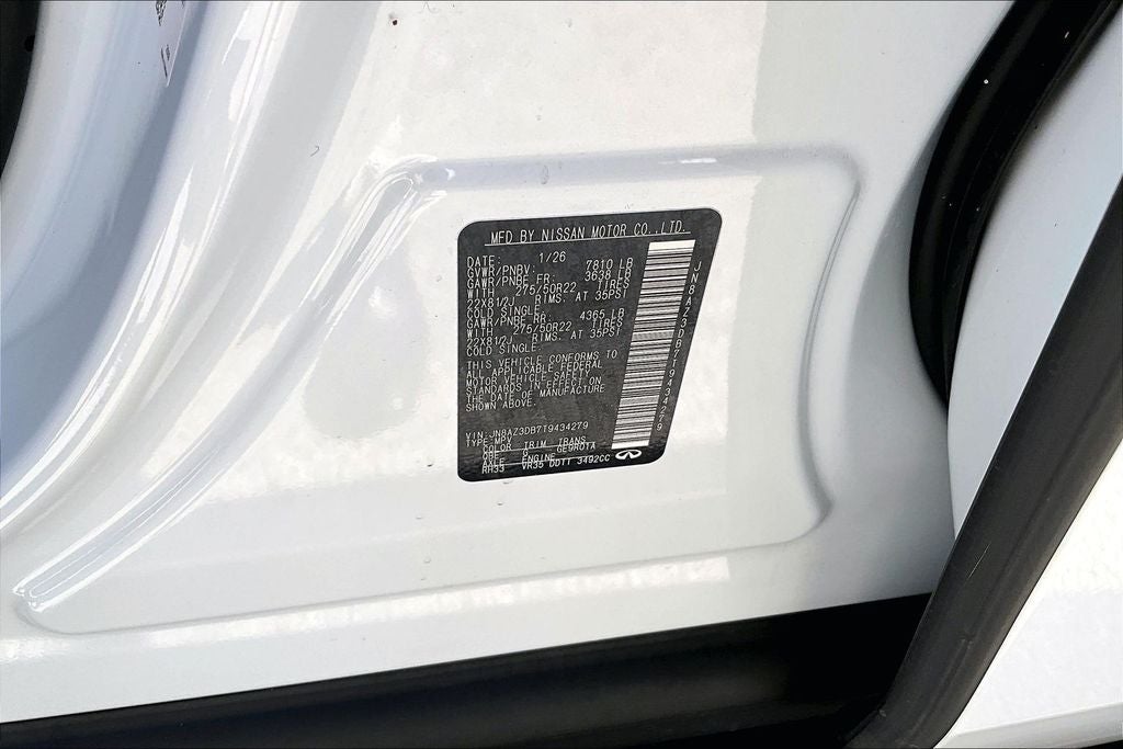 2026 INFINITI QX80 SPORT