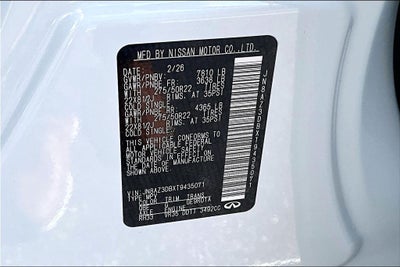 2026 INFINITI QX80 SPORT