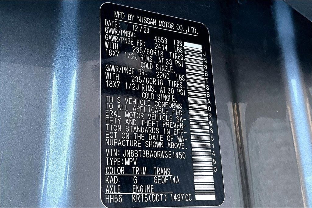 2024 Nissan Rogue SV