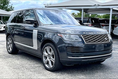 2018 Land Rover Range Rover HSE