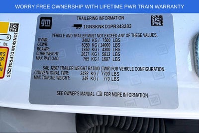 2023 Chevrolet Tahoe LT