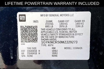 2021 Cadillac XT5 Premium Luxury