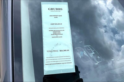 2026 INFINITI QX60 LUXE