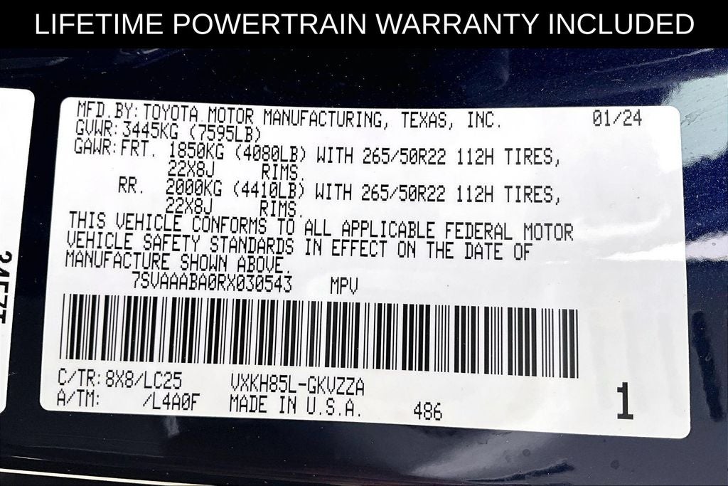 2024 Toyota Sequoia Capstone