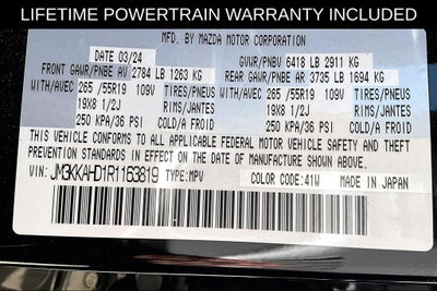 2024 Mazda Mazda CX-90 3.3 Turbo Select