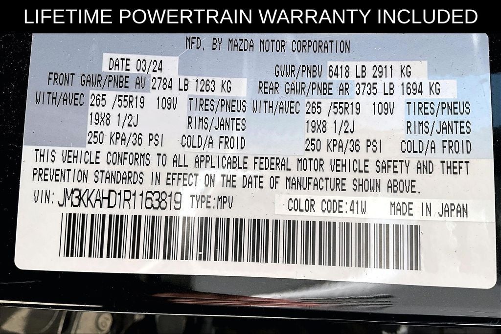 2024 Mazda Mazda CX-90 3.3 Turbo Select